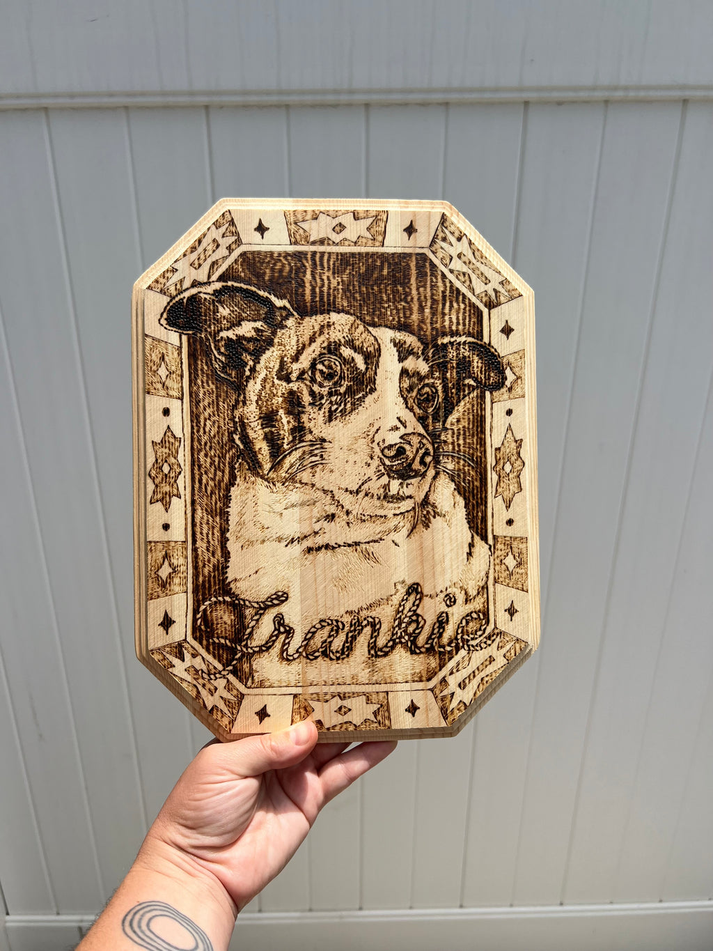 Custom Personalized Pet Portrait - Large